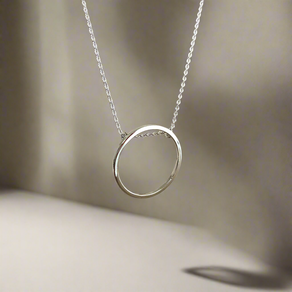 Pendiente De Plata | Pendiente Silueta