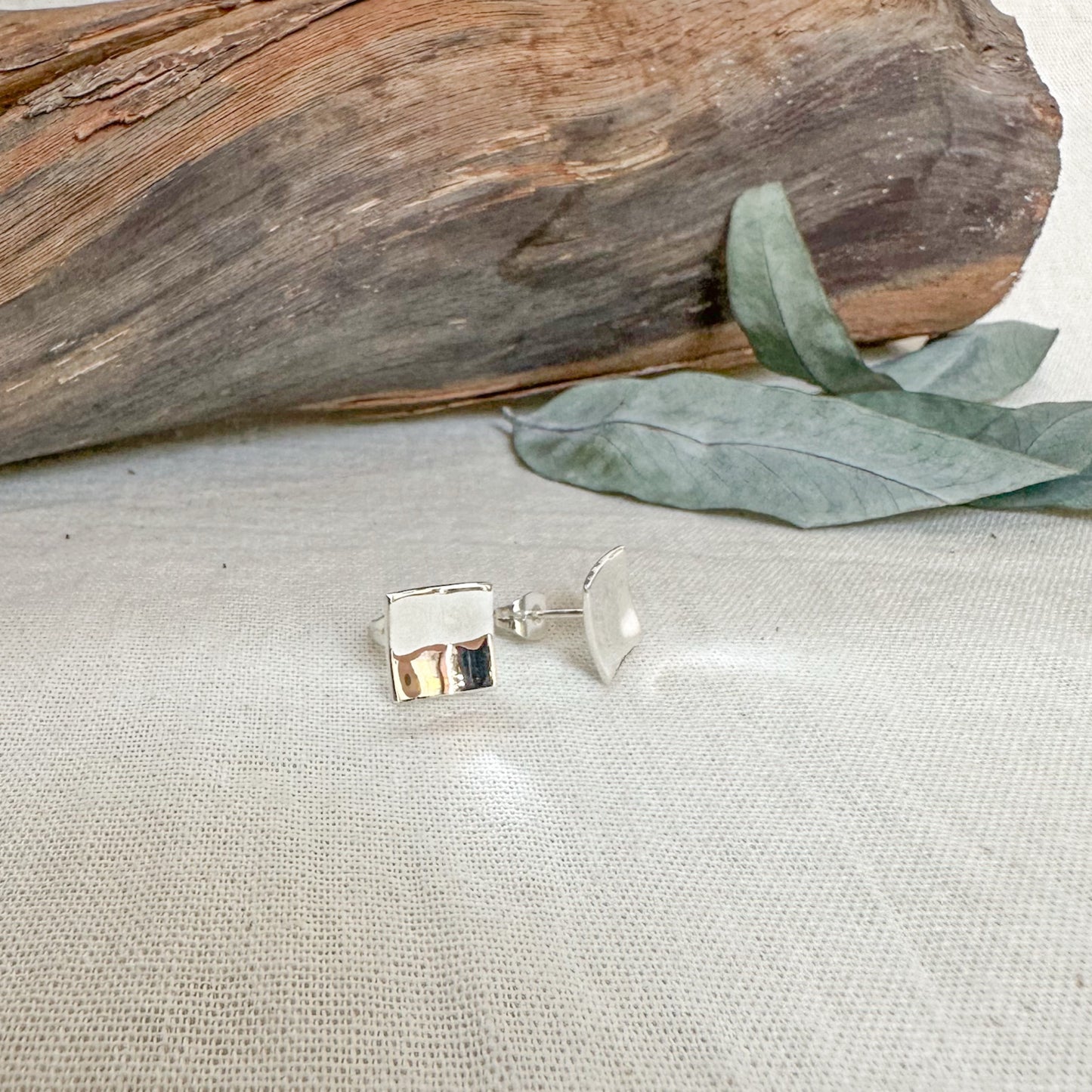 Aretes De Plata | Cuadro Concavo #1