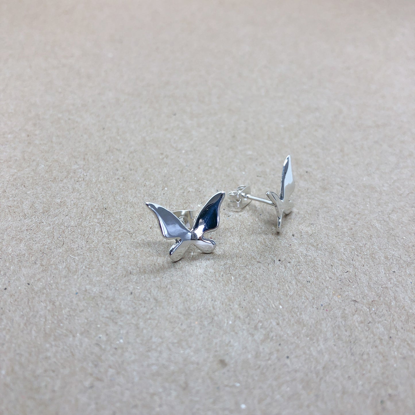 Aretes De Plata | Mariposa Carolina