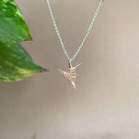 Silver Necklace | Colibri Origami Mini